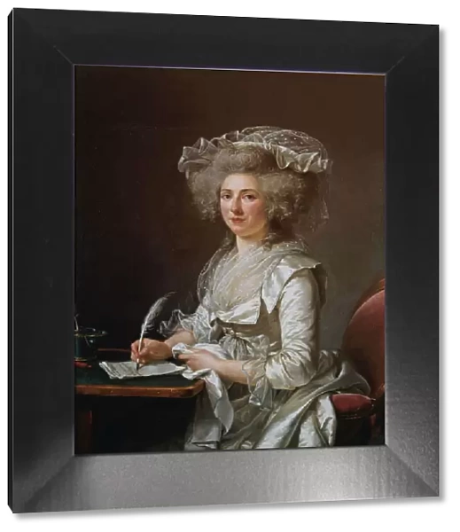 Portrait of Madame Roland. Artist: Labille-Guiard, Adelaide (1749-1803)