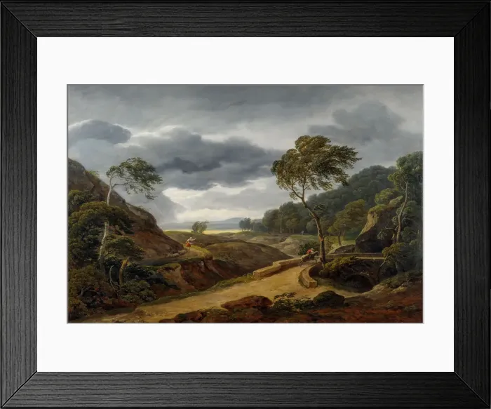 Framed Print : Krajina. Artist: Manes, Antonin (1784-1843) Framed Print : Krajina. Artist: Manes, Antonin (1784-1843)