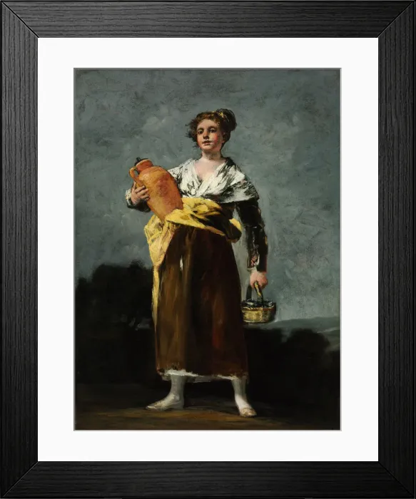 Framed Print : The Water Carrier (La Aguadora). Artist: Goya, Francisco, de (1746-1828) Framed Print : The Water Carrier (La Aguadora). Artist: Goya, Francisco, de (1746-1828)