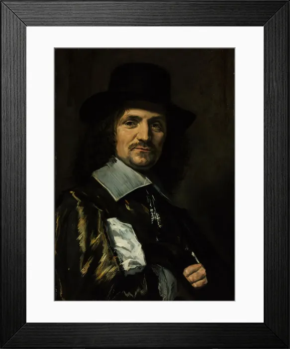 Framed Print : Portrait of the painter Jan Asselijn (1610-1652). Artist: Hals, Frans I (1581-1666) Framed Print : Portrait of the painter Jan Asselijn (1610-1652). Artist: Hals, Frans I (1581-1666)