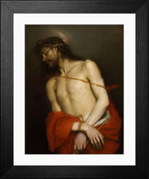 Framed Print : Ecce Homo. Artist: Cerezo, Mateo, the Younger (1637-1666) Framed Print : Ecce Homo. Artist: Cerezo, Mateo, the Younger (1637-1666)