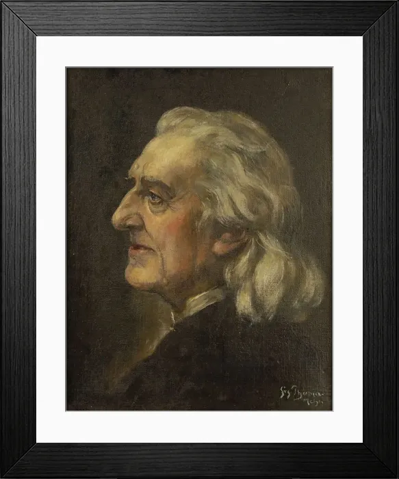 Framed Print : Portrait of Franz Liszt (1811-1886). Artist: Thoma, Leonhard (1864-1921) Framed Print : Portrait of Franz Liszt (1811-1886). Artist: Thoma, Leonhard (1864-1921)