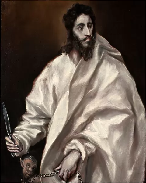 Saint Bartholomew. Artist: El Greco, Dominico (1541-1614)