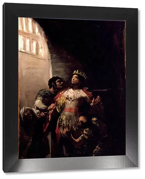 Saint Hermenegild in Prision. Artist: Goya, Francisco, de (1746-1828)