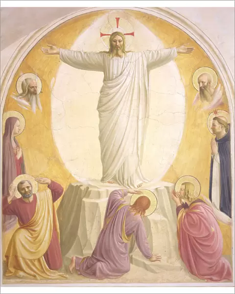 The Transfiguration of Jesus. Artist: Angelico, Fra Giovanni, da Fiesole (ca. 1400-1455)