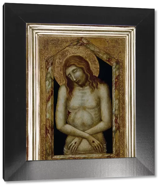 Christ as the Suffering Redeemer. Artist: Lorenzetti, Pietro (ca 1300-ca 1348)