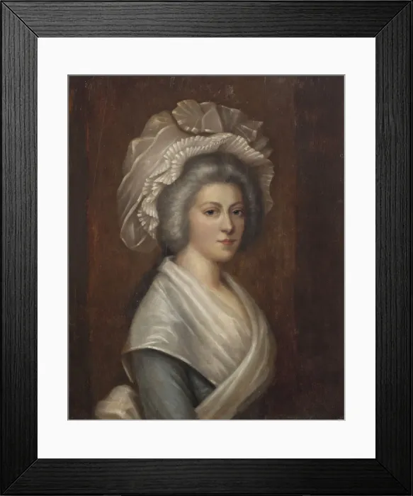 Framed Print : Madame Elisabeth at the Temple Prison. Artist: Kucharski, Alexandre (1741-1819) Framed Print : Madame Elisabeth at the Temple Prison. Artist: Kucharski, Alexandre (1741-1819)