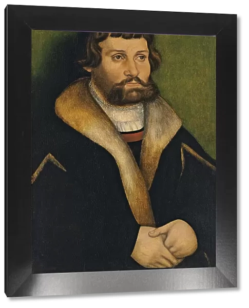 Portrait of a bearded Man. Artist: Cranach, Hans (ca 1513-1537)