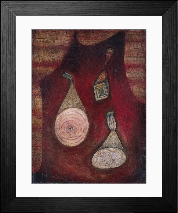 Framed Print : Omega 5 (Traps). Artist: Klee, Paul (1879-1940) Framed Print : Omega 5 (Traps). Artist: Klee, Paul (1879-1940)