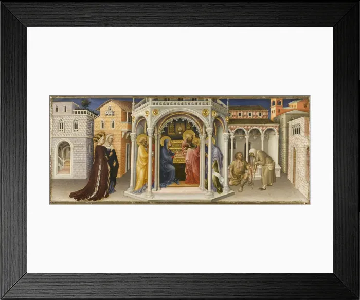 Framed Print : The Presentation in the Temple. Artist: Gentile da Fabriano (ca 1370-1427) Framed Print : The Presentation in the Temple. Artist: Gentile da Fabriano (ca 1370-1427)