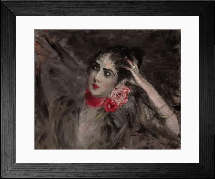 Framed Print : Princess Catherine Radziwill, nee Katarzyna Rzewuska. Artist: Boldini, Giovanni (1842-1931) Framed Print : Princess Catherine Radziwill, nee Katarzyna Rzewuska. Artist: Boldini, Giovanni (1842-1931)