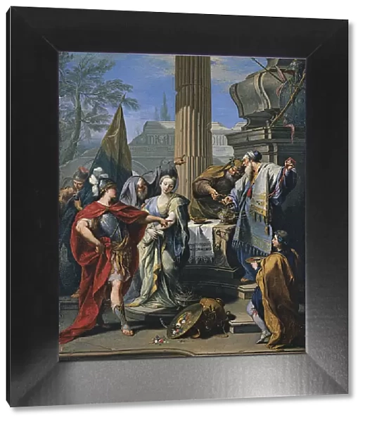 The Sacrifice of Polyxena. Artist: Pittoni, Giovan Battista (1687-1767)