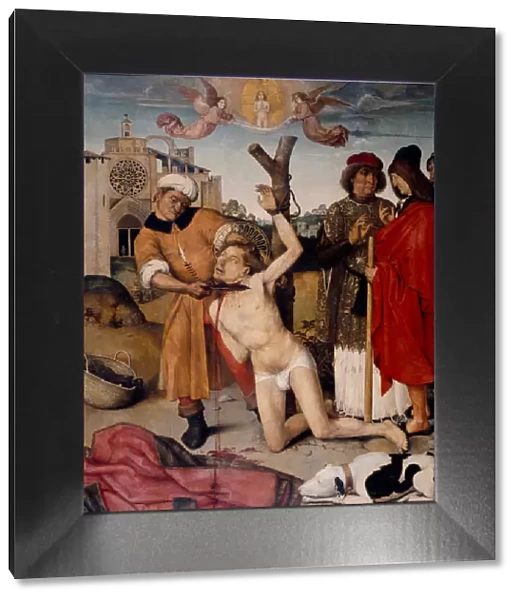 The Martyrdom of Saint Cucuphas. Artist: Bru, Aine (active 16th century)