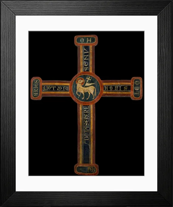 Framed Print : Cross from Bagergue. Artist: Anonymous Framed Print : Cross from Bagergue. Artist: Anonymous
