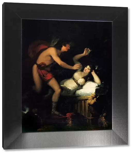 Allegory of Love (Cupid and Psyche). Artist: Goya, Francisco, de (1746-1828)