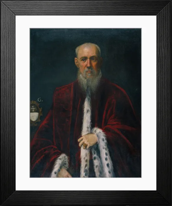 Framed Print : Portrait of the Procurator Alessandro Gritti. Artist: Tintoretto, Jacopo (1518-1594) Framed Print : Portrait of the Procurator Alessandro Gritti. Artist: Tintoretto, Jacopo (1518-1594)