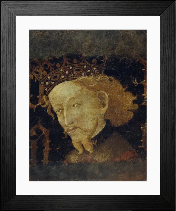 Framed Print : James I (1208-1276), King of Aragon. Artist: Mateu, Jaume (before 1402-after 1452) Framed Print : James I (1208-1276), King of Aragon. Artist: Mateu, Jaume (before 1402-after 1452)