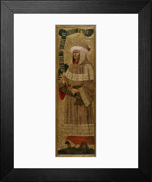 Framed Print : Isaiah. Artist: Gasco, Joan (active 1500-1529) Framed Print : Isaiah. Artist: Gasco, Joan (active 1500-1529)