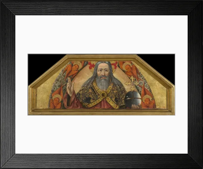 Framed Print : Everlasting Father. Artist: Rexach, Juan (1415-1484)