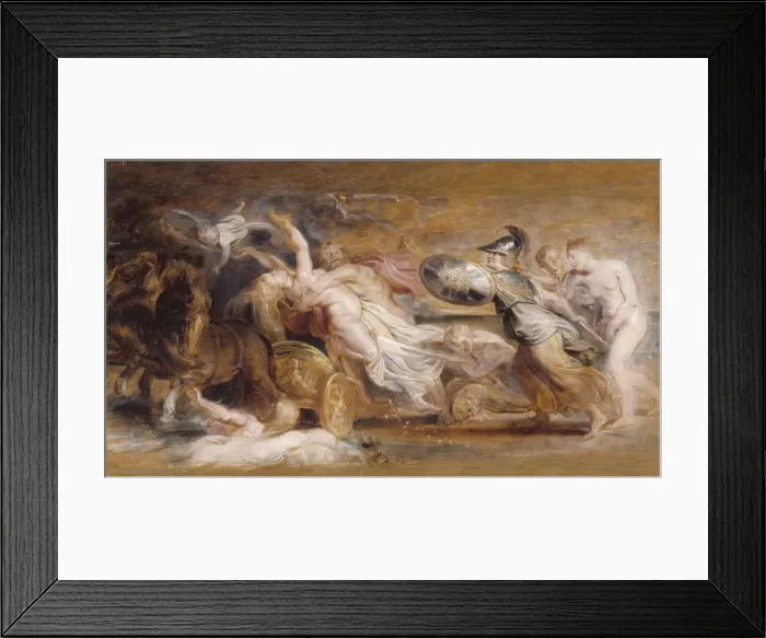 Framed Print : The Abduction of Proserpina. Artist: Rubens, Pieter Paul (1577-1640)