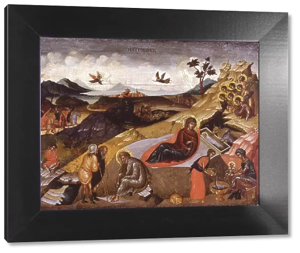 The Nativity of Christ. Artist: Greek icon