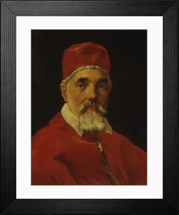 Framed Print : Portrait of Pope Urban VIII. Artist: Bernini, Gianlorenzo (1598-1680) Framed Print : Portrait of Pope Urban VIII. Artist: Bernini, Gianlorenzo (1598-1680)