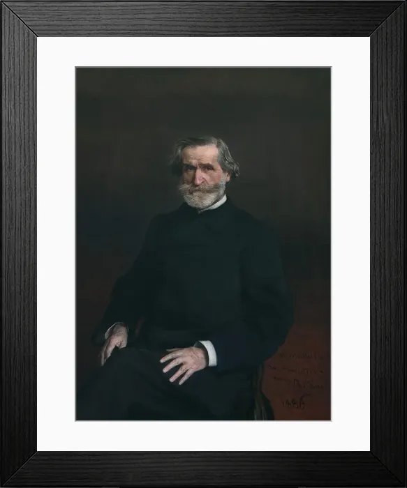 Framed Print : Portrait of Giuseppe Verdi. Artist: Boldini, Giovanni (1842-1931) Framed Print : Portrait of Giuseppe Verdi. Artist: Boldini, Giovanni (1842-1931)