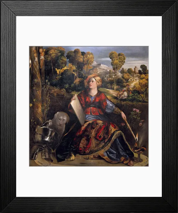 Framed Print : The sorceress Melissa. Artist: Dossi, Dosso (ca. 1486-1542) Framed Print : The sorceress Melissa. Artist: Dossi, Dosso (ca. 1486-1542)