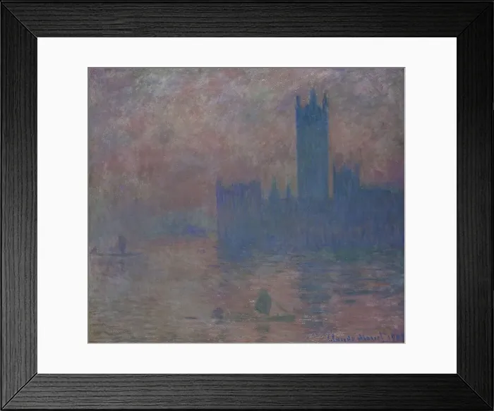 Framed Print : Parliament. London. Artist: Monet, Claude (1840-1926) Framed Print : Parliament. London. Artist: Monet, Claude (1840-1926)