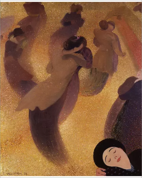 The Waltz (La Valse). Artist: Vallotton, Felix Edouard (1865-1925)