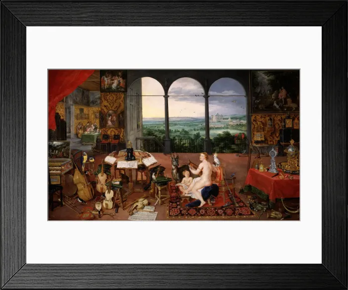 Framed Print : The Allegory of Hearing. Artist: Rubens, Pieter Paul (1577-1640) Framed Print : The Allegory of Hearing. Artist: Rubens, Pieter Paul (1577-1640)