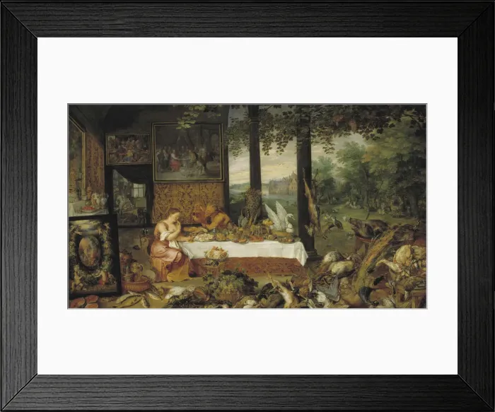 Framed Print : The Allegory of Taste. Artist: Rubens, Pieter Paul (1577-1640) Framed Print : The Allegory of Taste. Artist: Rubens, Pieter Paul (1577-1640)
