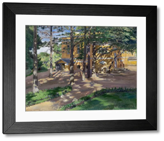 Framed Print : Savva Mamontovs Estate Abramtsevo. Artist: Vinogradov, Sergei Arsenyevich (1869-1938) Framed Print : Savva Mamontovs Estate Abramtsevo. Artist: Vinogradov, Sergei Arsenyevich (1869-1938)