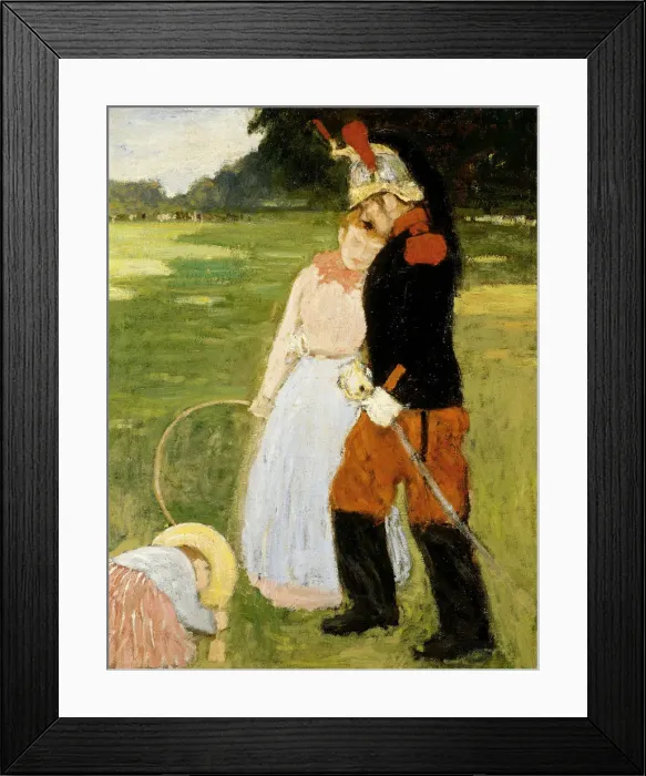 Framed Print : Sunday in the Bois de Boulogne. Artist: Evenepoel, Henri Jacques Edouard (1872-1899) Framed Print : Sunday in the Bois de Boulogne. Artist: Evenepoel, Henri Jacques Edouard (1872-1899)