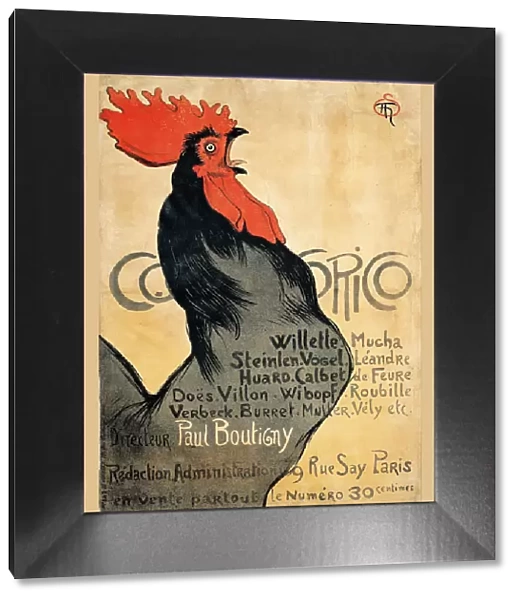 Cocorico (Poster). Artist: Steinlen, Theophile Alexandre (1859-1923)