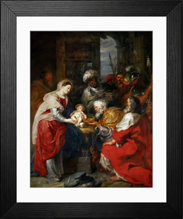 Framed Print : The Adoration of the Magi. Artist: Rubens, Pieter Paul (1577-1640) Framed Print : The Adoration of the Magi. Artist: Rubens, Pieter Paul (1577-1640)