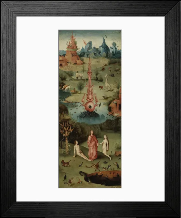 Framed Print : The Creation. Artist: Bosch, Hieronymus (c. 1450-1516) Framed Print : The Creation. Artist: Bosch, Hieronymus (c. 1450-1516)