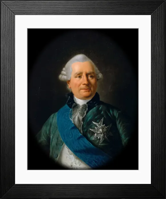 Framed Print : Charles Gravier, comte de Vergennes (1717-1787), Foreign Minister. Artist: Callet, Antoine-Francois (1741?1823) Framed Print : Charles Gravier, comte de Vergennes (1717-1787), Foreign Minister. Artist: Callet, Antoine-Francois (1741?1823)