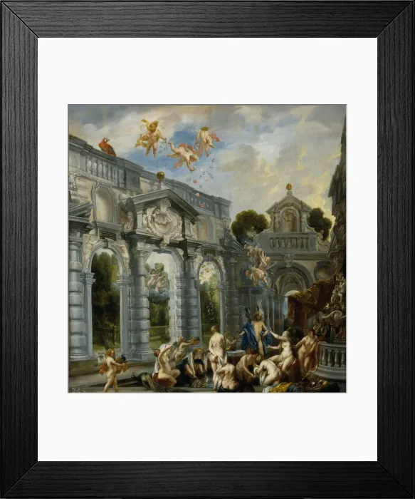 Framed Print : Amor and Psyche. Artist: Jordaens, Jacob (1593-1678) Framed Print : Amor and Psyche. Artist: Jordaens, Jacob (1593-1678)