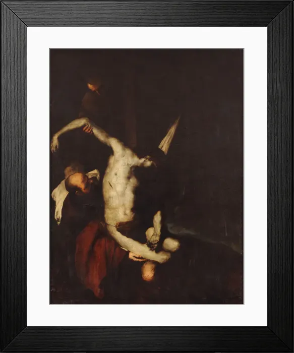 Framed Print : The Descent from the Cross. Artist: Giordano, Luca (1632-1705) Framed Print : The Descent from the Cross. Artist: Giordano, Luca (1632-1705)