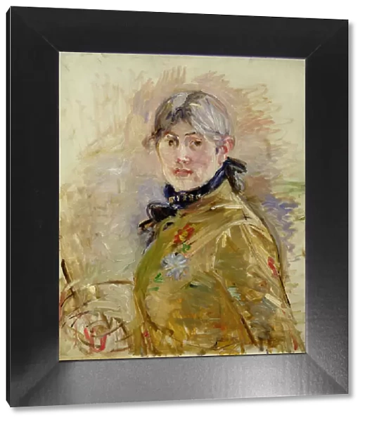Self-Portrait. Artist: Morisot, Berthe (1841-1895)
