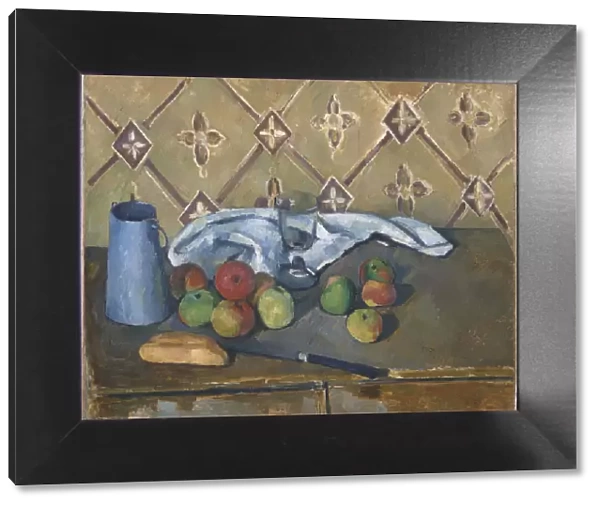 Fruit, Serviette and Milk Jug. Artist: Cezanne, Paul (1839-1906)