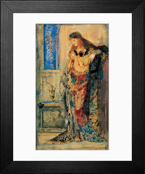 Framed Print : The Toilet. Artist: Moreau, Gustave (1826-1898) Framed Print : The Toilet. Artist: Moreau, Gustave (1826-1898)