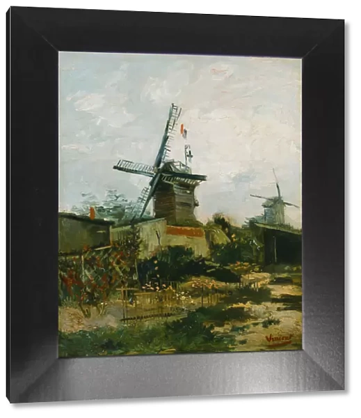 Windmills on Montmartre. Artist: Gogh, Vincent, van (1853-1890)