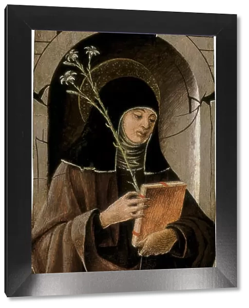 Saint Clare. Artist: Francesco del Cossa (1436-1478)