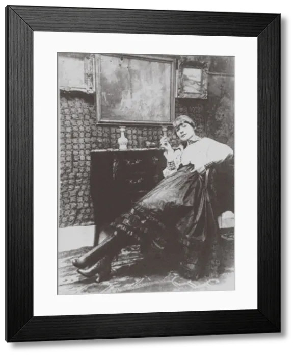 Framed Print : Gerda Wegener. Artist: Anonymous Framed Print : Gerda Wegener. Artist: Anonymous