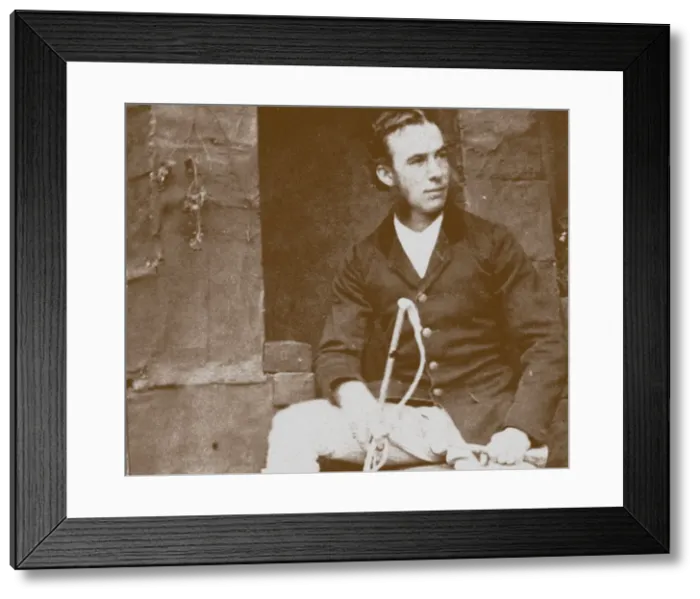 Framed Print : John Douglas, 9th Marquess of Queensberry (1844-1900). Artist: Anonymous Framed Print : John Douglas, 9th Marquess of Queensberry (1844-1900). Artist: Anonymous