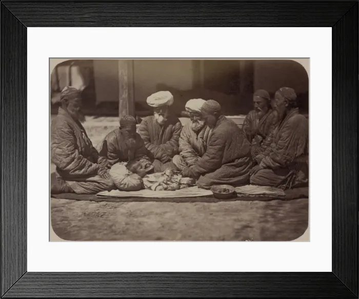 Framed Print : The circumcision. Artist: Anonymous Framed Print : The circumcision. Artist: Anonymous