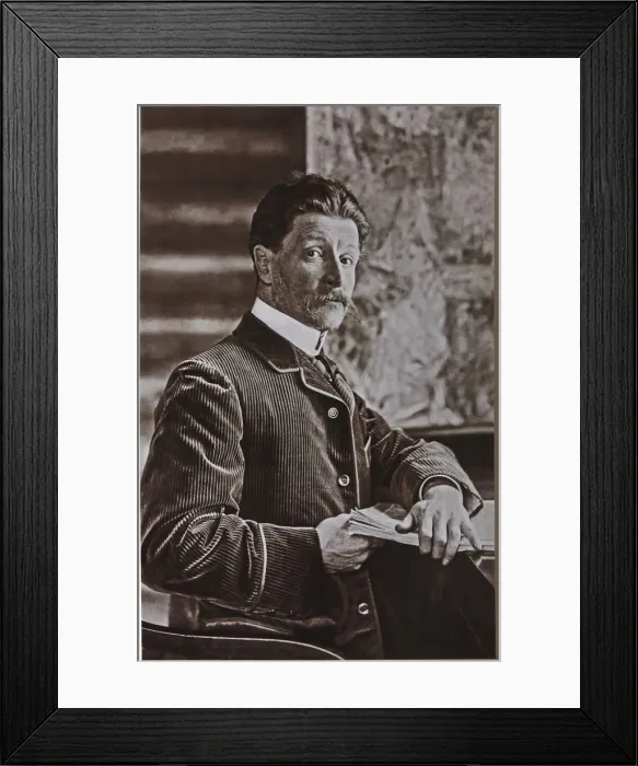 Framed Print : Artist Mikhail Alexandrovich Vrubel (1856-1910). Artist: Fischer, Karl August (1859-after 1923) Framed Print : Artist Mikhail Alexandrovich Vrubel (1856-1910). Artist: Fischer, Karl August (1859-after 1923)
