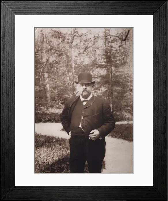 Framed Print : Savva Ivanovich Mamontov in Abramtsevo. Artist: Anonymous Framed Print : Savva Ivanovich Mamontov in Abramtsevo. Artist: Anonymous